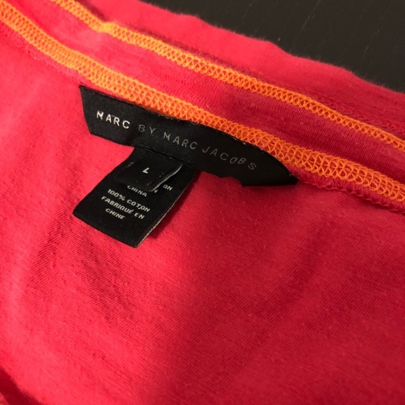 Marc by Marc Jacobs Pink Short Sleeve Top - Picture 4 of 5